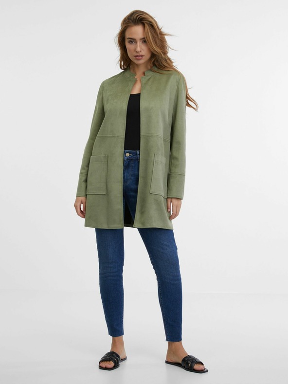 Orsay Kaki ženski svijetli kaput ORSAY