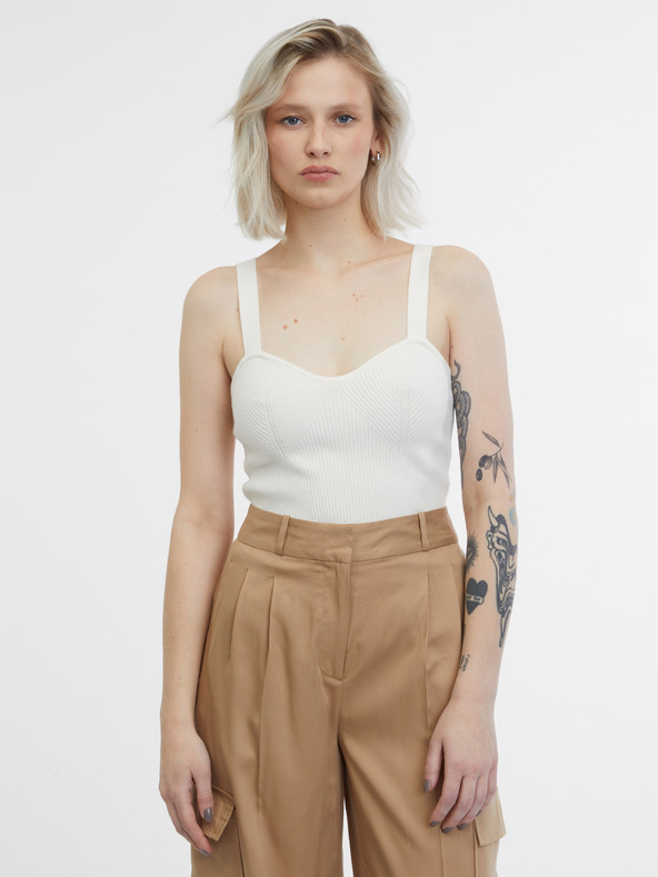 Orsay Krem ženski top ORSAY