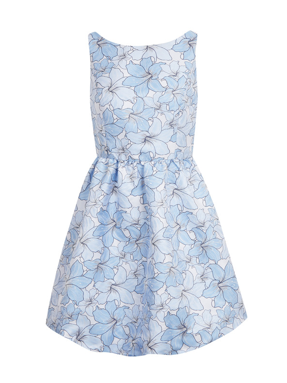 Orsay Svijetloplava ženska cvjetna haljina ORSAY