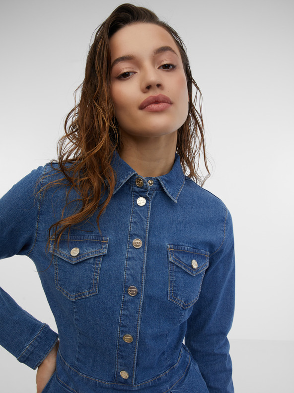 Orsay Plava ženska traper haljina ORSAY