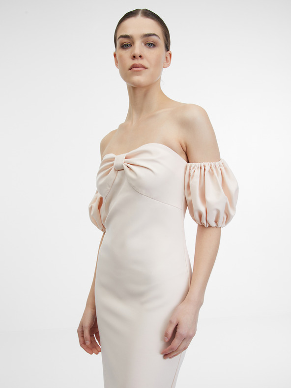 Orsay Bež ženska haljina ORSAY