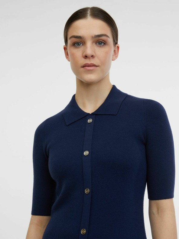 Orsay Tamnoplava ženska džemper haljina ORSAY