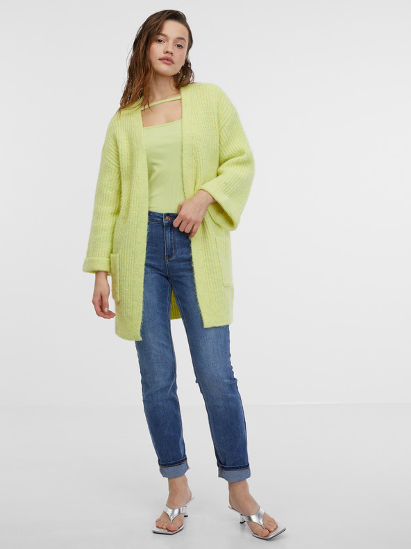 Orsay Svijetlo zeleni ženski kardigan ORSAY