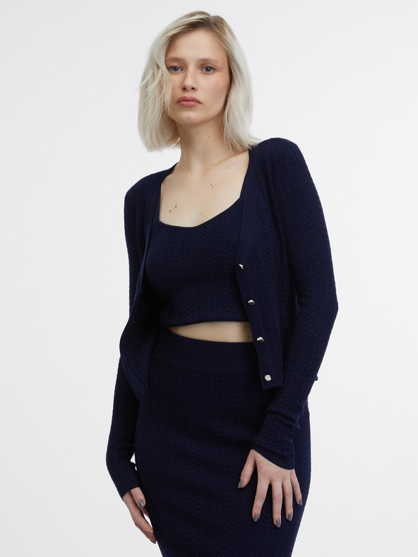 Orsay Mornarsko plavi ženski kardigan ORSAY