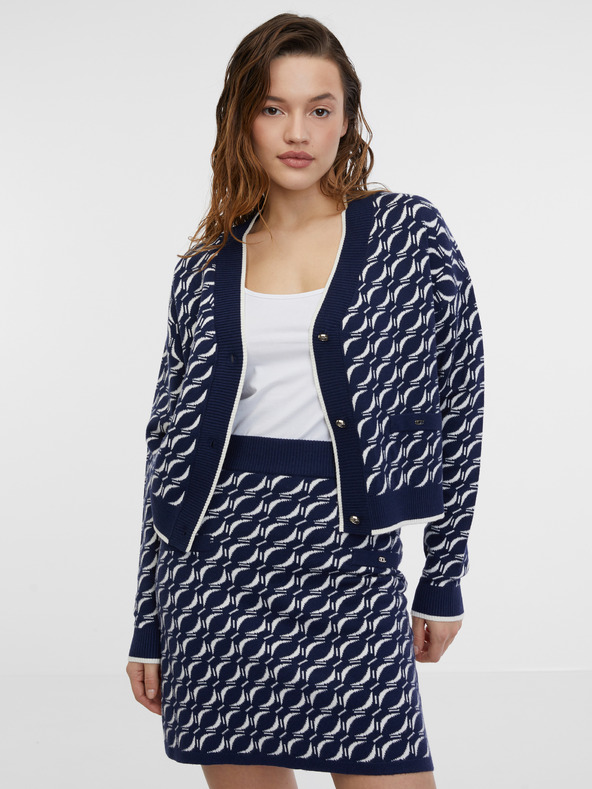 Orsay Tamnoplavi ženski kardigan s uzorkom ORSAY