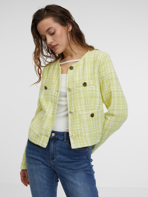 Orsay Svijetlozeleni ženski sako od tvida ORSAY