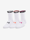 Under Armour UA Essential Nv Mid Crew 3-pack Čarape