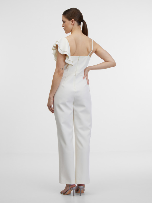 Orsay Krem ženski kombinezon ORSAY