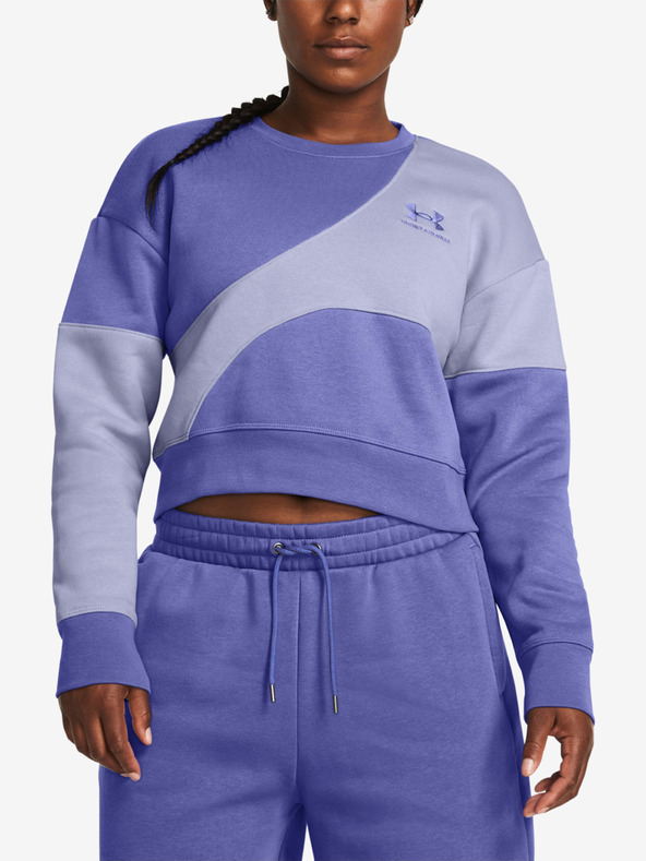 Under Armour Ženska dukserica Under Armour Essential Fleece Crop Crew