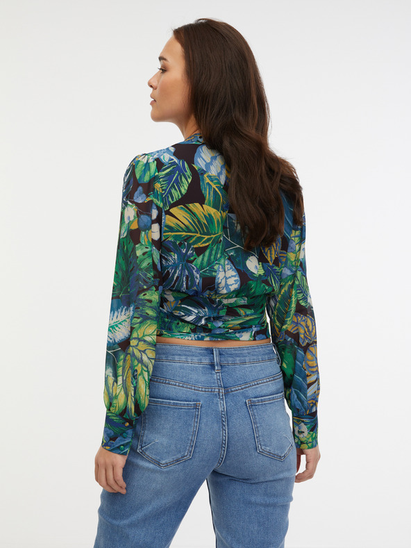Orsay Zelena ženska bluza s uzorkom ORSAY