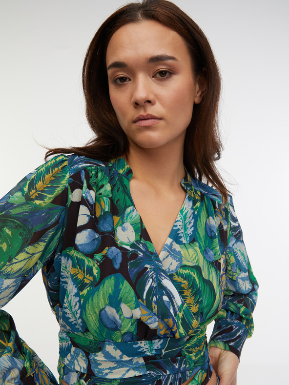 Orsay Zelena ženska bluza s uzorkom ORSAY