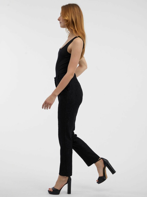 Orsay Crne ženske hlače ORSAY