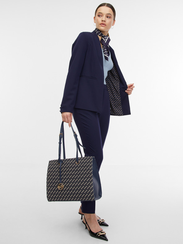 Orsay Tamnoplava ženska torbica s uzorkom ORSAY