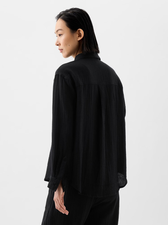 GAP Oversize muselinska košulja GAP