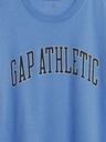 GAP Dječja dukserica s kratkim rukavima Gap Athletic GAP