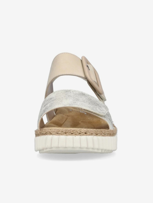 Rieker Ženske sandale Rieker bež boje