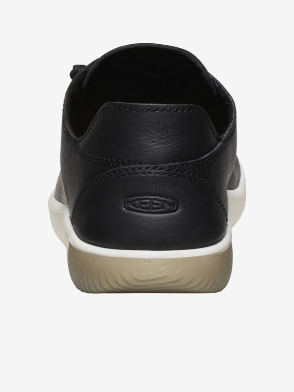 Keen Crne ženske kožne tenisice bez podstave Keen KNX