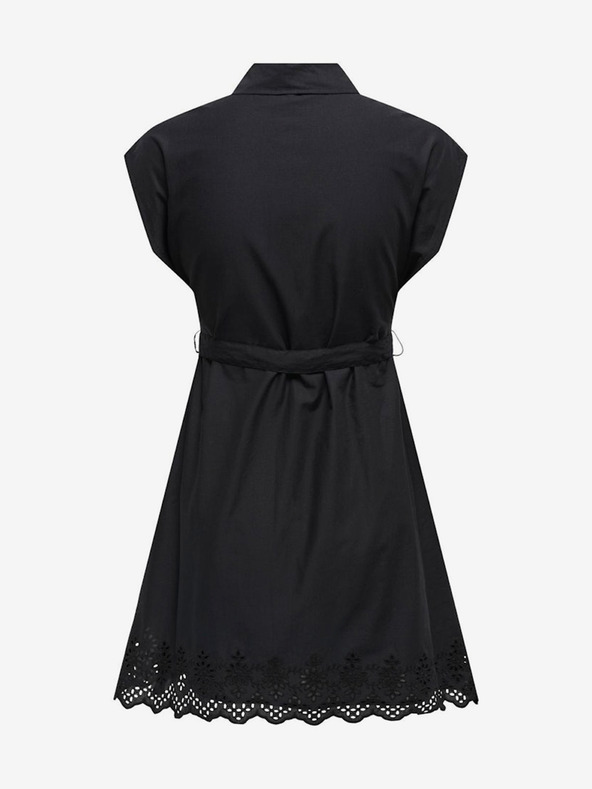 ONLY Crna ženska košulja haljina ONLY Lou