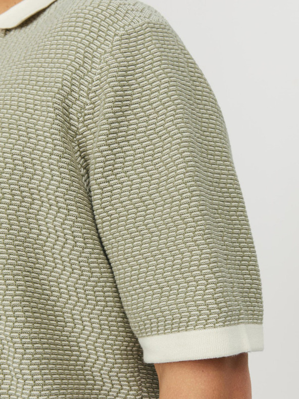 Jack & Jones Zelena muška polo majica Jack & Jones Mykonos