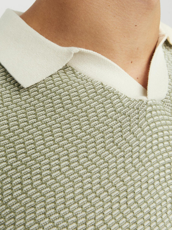 Jack & Jones Zelena muška polo majica Jack & Jones Mykonos
