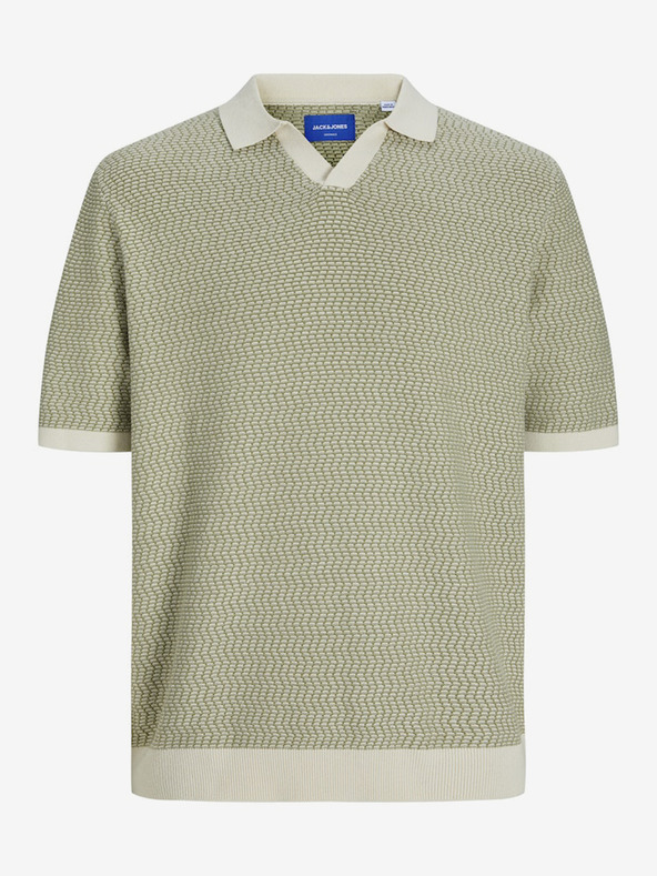 Jack & Jones Zelena muška polo majica Jack & Jones Mykonos