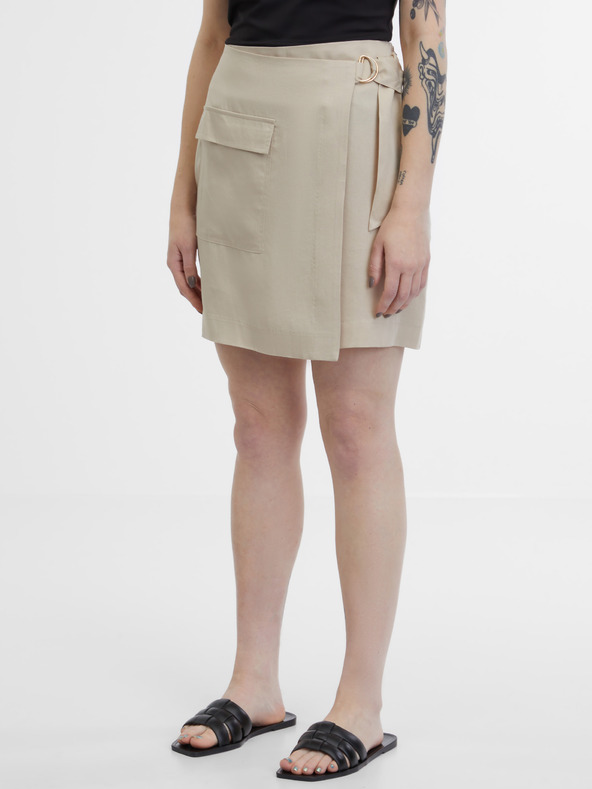 Orsay ORSAY bež ženska suknja