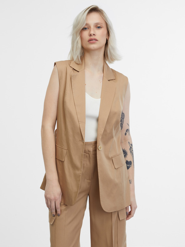 Orsay Smeđi ženski prsluk ORSAY