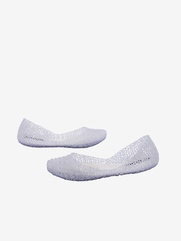 Melissa Svijetlo sive Melissa Campana Papel Četkane ženske balerinke