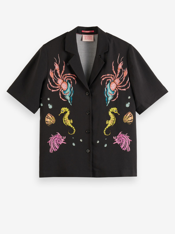 Scotch & Soda Scotch & Soda ženska crna košulja