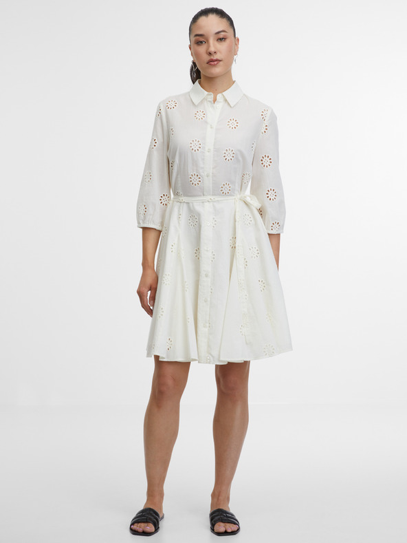 Orsay Bijela ženska košulja haljina ORSAY