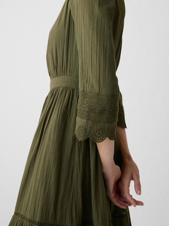 GAP Čipkaste midi haljine GAP