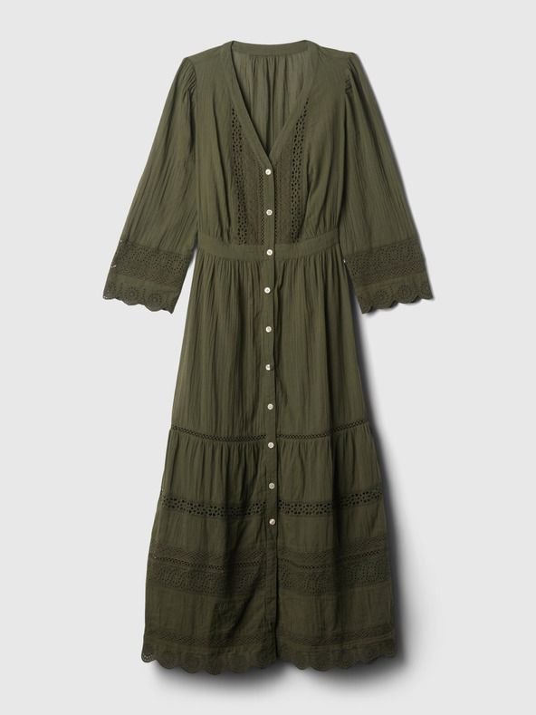 GAP Čipkaste midi haljine GAP