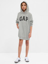 GAP Dječja sweatshirt haljina s logom GAP
