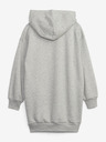 GAP Dječja sweatshirt haljina s logom GAP