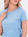Edoti Svijetloplava ženska basic majica Edoti