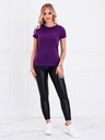 Edoti Ljubičasta ženska basic majica Edoti
