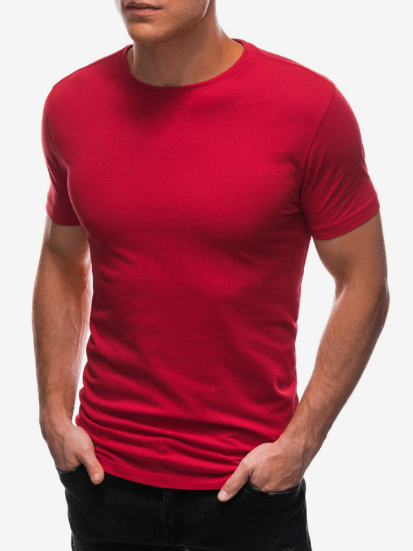 Edoti Edoti crvena muška basic majica