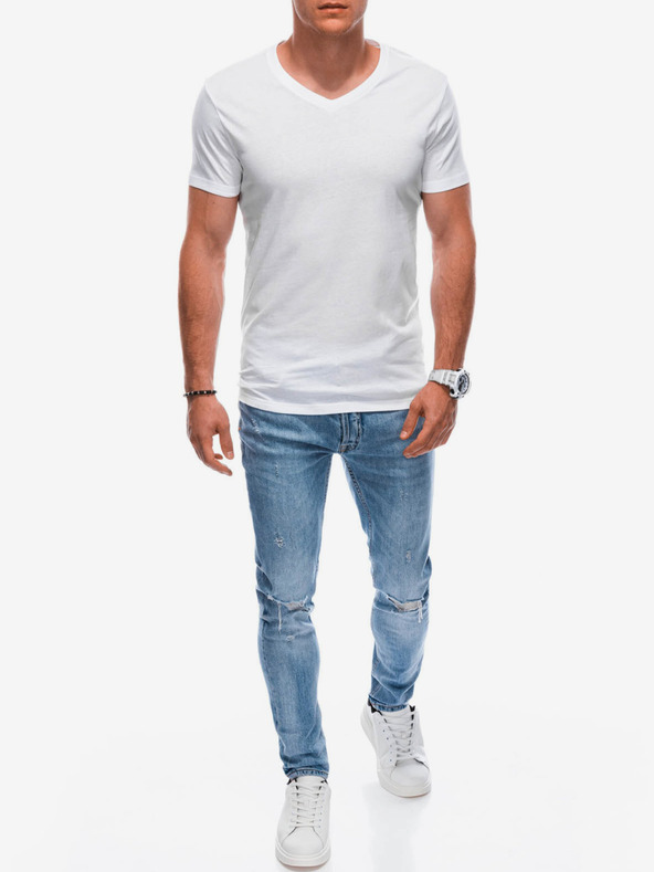 Edoti Edoti bijela muška basic majica