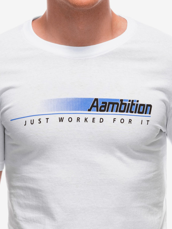 Edoti Bijela muška majica s Edoti printom