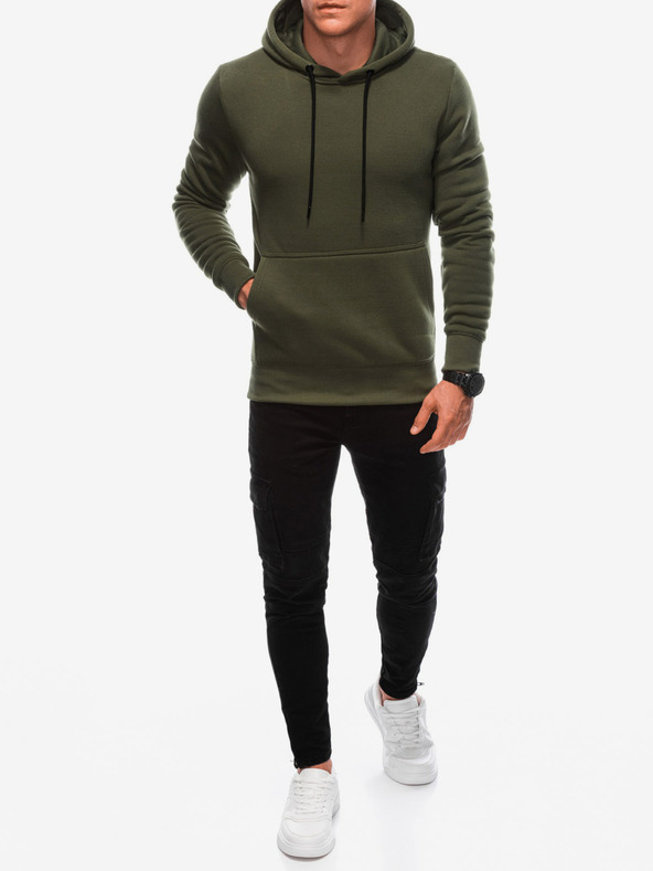 Edoti Edoti kaki muška majica s kapuljačom