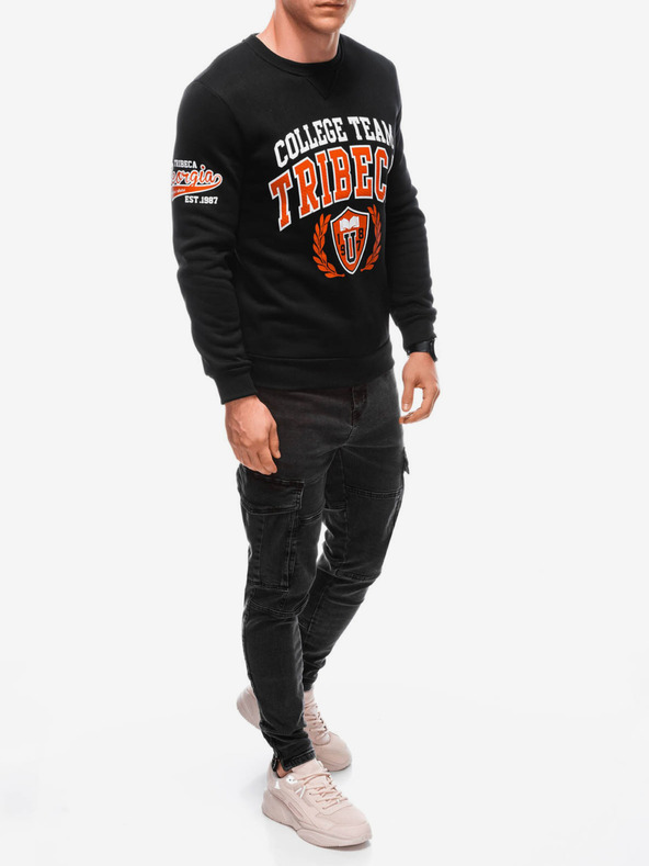 Edoti Crna muška majica s Edoti printom