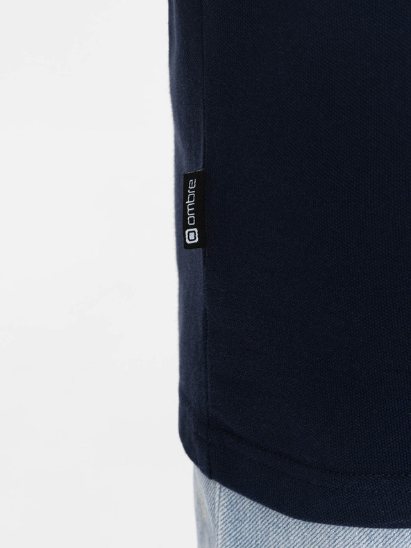 Ombre Clothing Tamnoplava muška polo majica Ombre Clothing