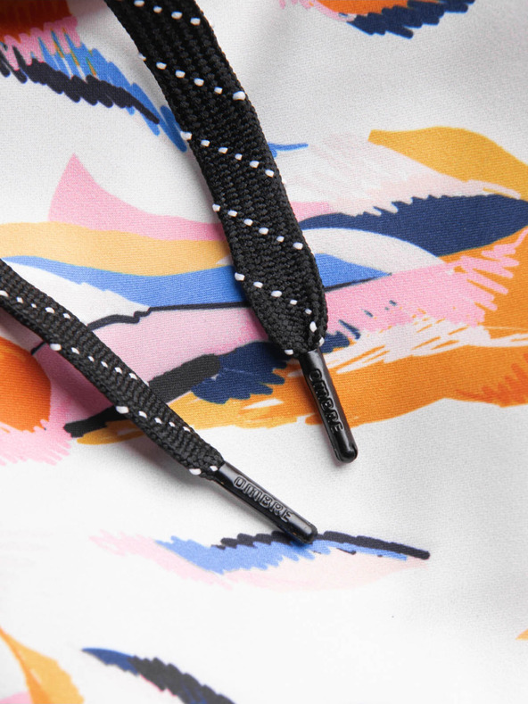 Ombre Clothing Narančasto-bijeli muški kupaći kostimi s uzorkom Ombre Clothing