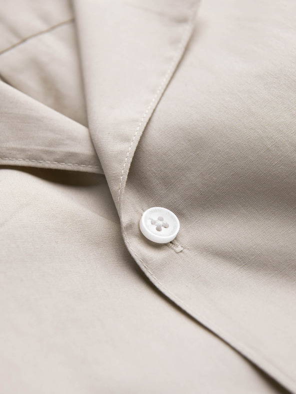 Ombre Clothing Ombre Clothing Muška krem ​​majica kratkih rukava