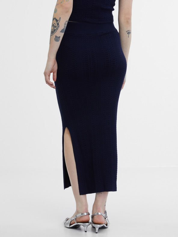 Orsay Tamnoplava ženska suknja ORSAY