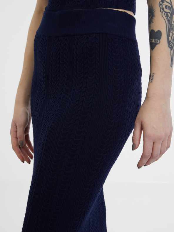 Orsay Tamnoplava ženska suknja ORSAY