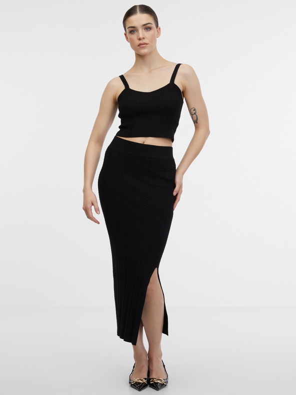 Orsay Crna ženska suknja ORSAY