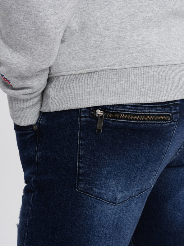 Ombre Clothing Tamnoplave muške traperice Ombre odjeća