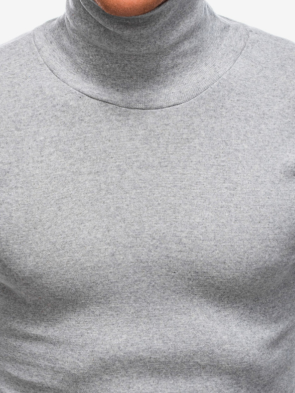 Edoti Edoti sivi muški džemper s dolčevitom