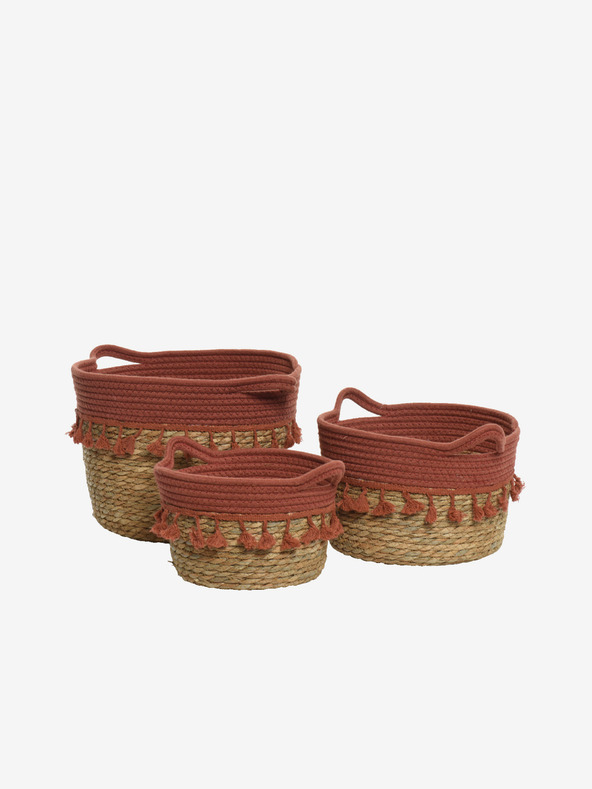 Kaemingk Set od tri košare za pohranu u smeđoj Kaemingk boji